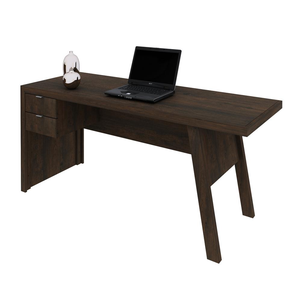 Encontraproduto.com.br - Escrivaninha com 2 gavetas Multimóveis CR25029 Rustica