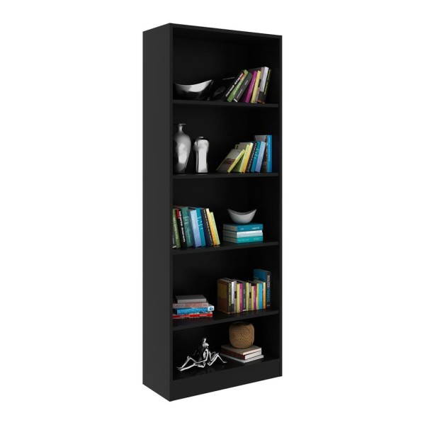 Encontraproduto.com.br - Estante Gamer Multiuso 60 cm Multimóveis CR25039 Preta