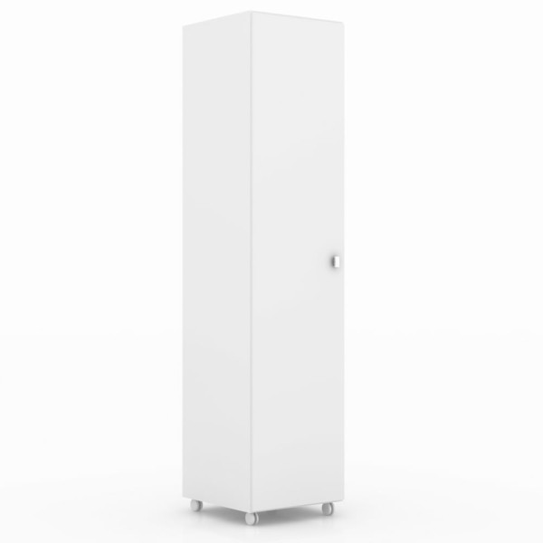 Encontraproduto.com.br - Armário Lavanderia Multiuso com 1 Porta Multimóveis CR30013 Branco