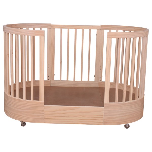 Encontraproduto.com.br - Berço Infantil Progressivo Wave 3 em 1 Divicar Nature