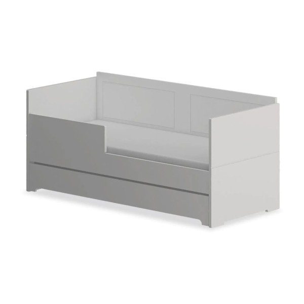 Encontraproduto.com.br - Berço Cama Sol e Mar Gêmeos Divicar Branco Acetinado