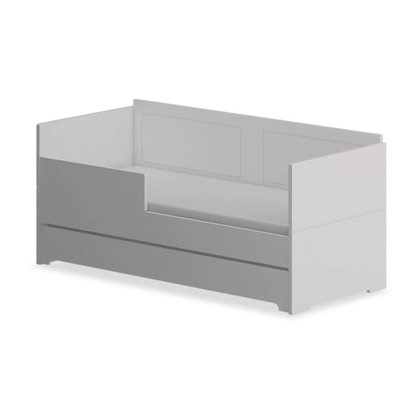 Encontraproduto.com.br - Berço Cama Sol e Mar Gêmeos Divicar Branco Acetinado