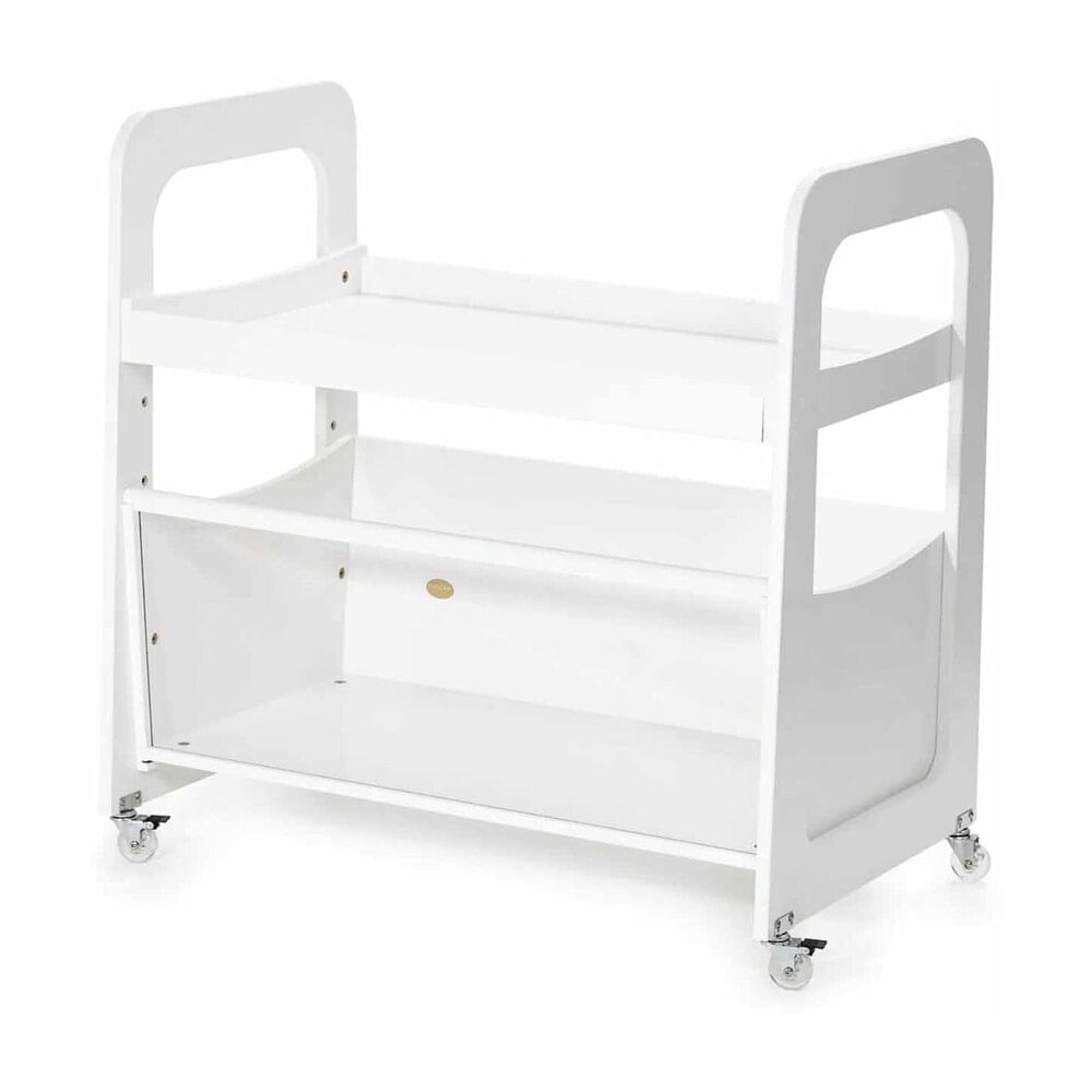 Encontraproduto.com.br - Mini Berço Multifuncional Divicar Branco Acetinado