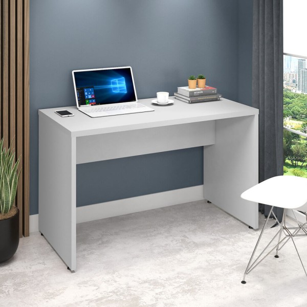 Encontraproduto.com.br - Escrivaninha/Mesa de Escritório 150cm Multimóveis CR25189 Cinza
