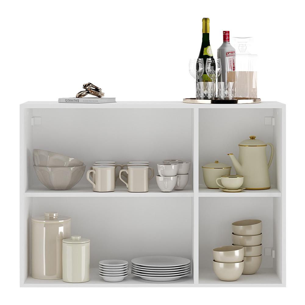 Encontraproduto.com.br - Aparador Buffet 3 Portas com Espelho Vegas Multimóveis V1011
