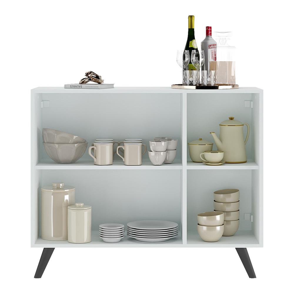 Encontraproduto.com.br - Aparador Buffet 3 Portas com Espelho Retrô Vegas Multimóveis V1013