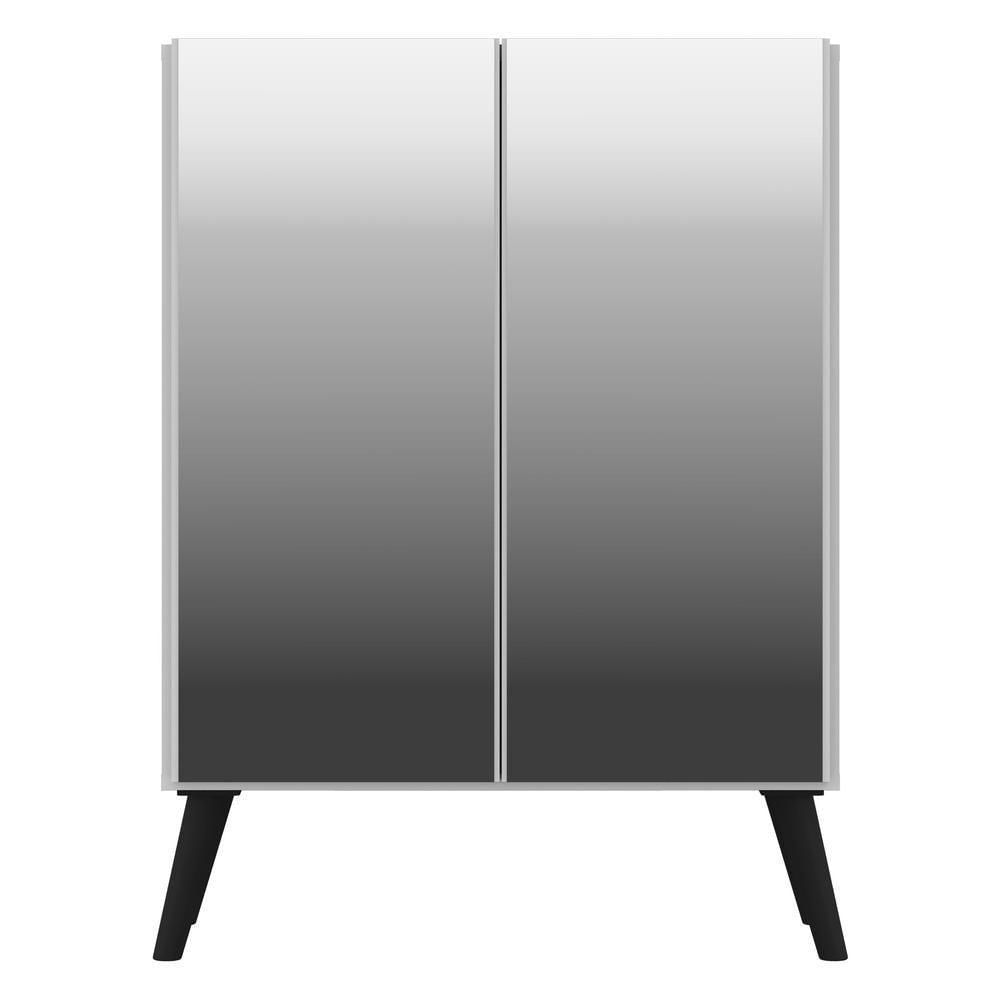 Encontraproduto.com.br - Aparador Buffet 3 Portas com Espelho Retrô Vegas Multimóveis V1013