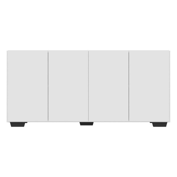 Encontraproduto.com.br - Aparador Buffet 4 Portas com Pés Quadrados Veneza Multimóveis V3557