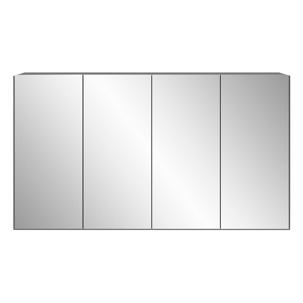 Encontraproduto.com.br - Aparador Buffet 4 Portas com Espelho Vegas Multimóveis V3558