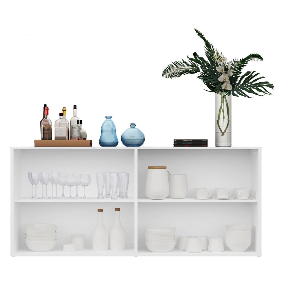 Encontraproduto.com.br - Aparador Buffet 4 Portas com Espelho Vegas Multimóveis V3561