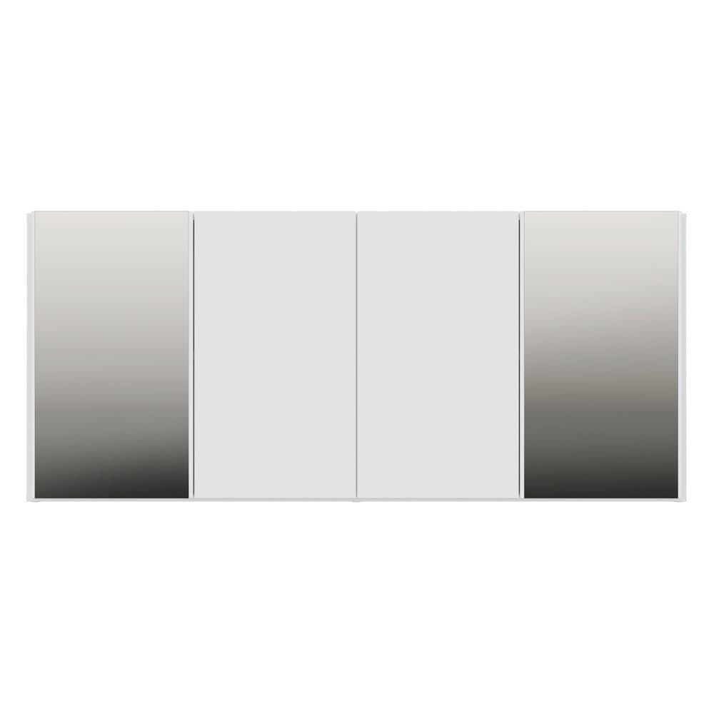 Encontraproduto.com.br - Aparador Buffet 4 Portas com Espelho Vegas Multimóveis V3561