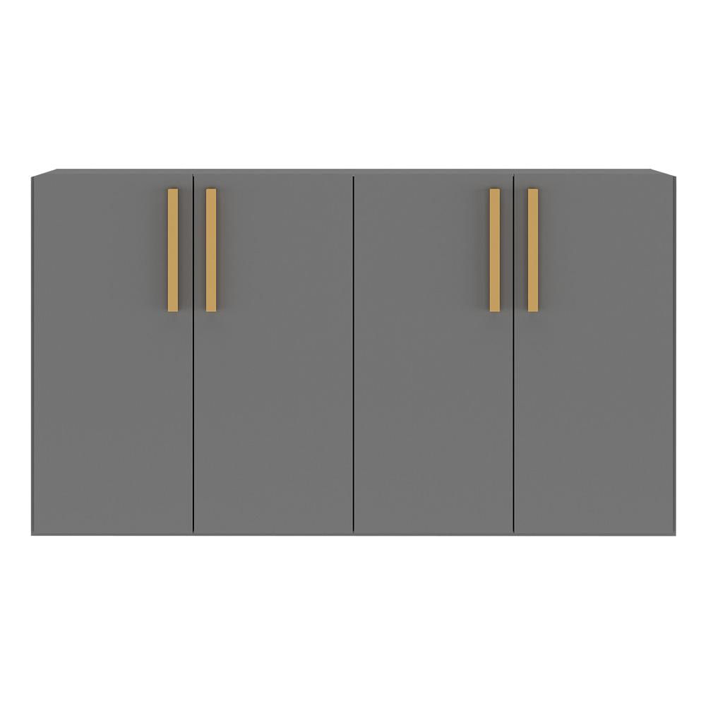 Encontraproduto.com.br - Aparador Buffet 4 Portas Suspenso Viena Multimóveis V3605