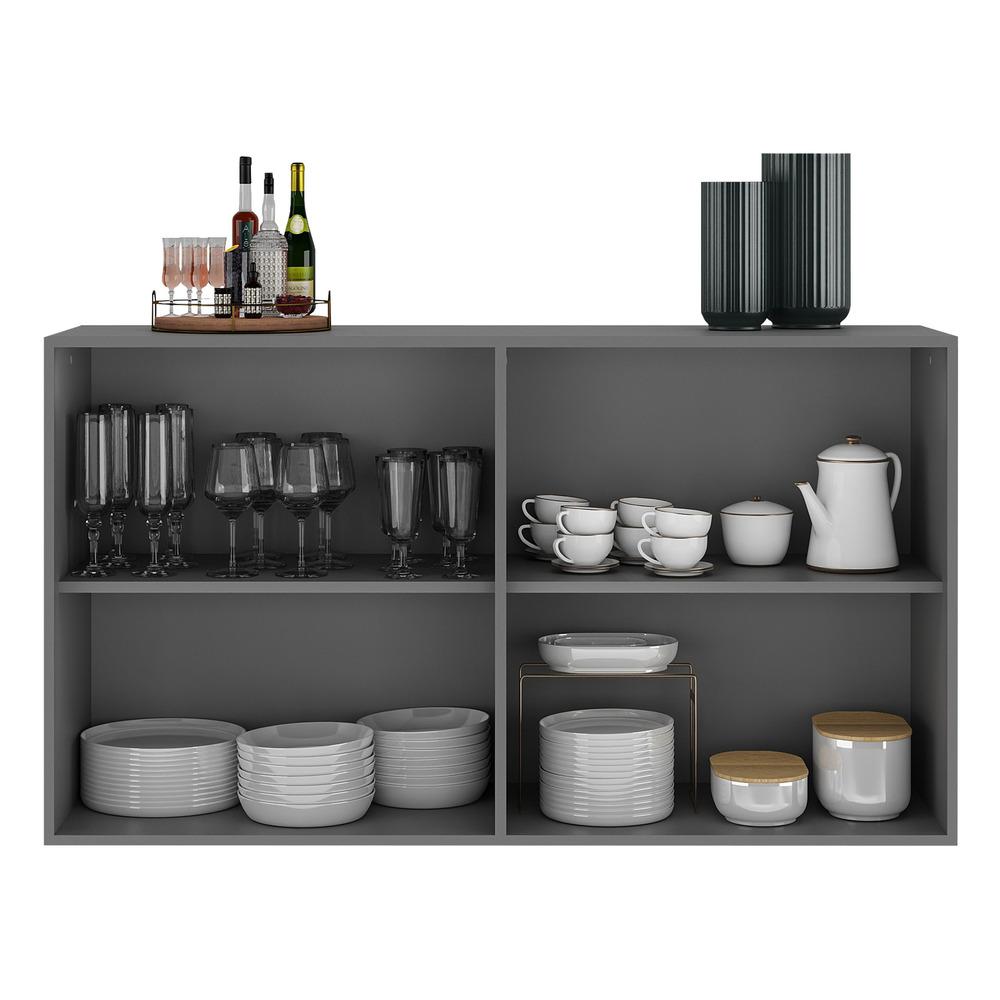 Encontraproduto.com.br - Aparador Buffet 4 Portas Suspenso Viena Multimóveis V3605