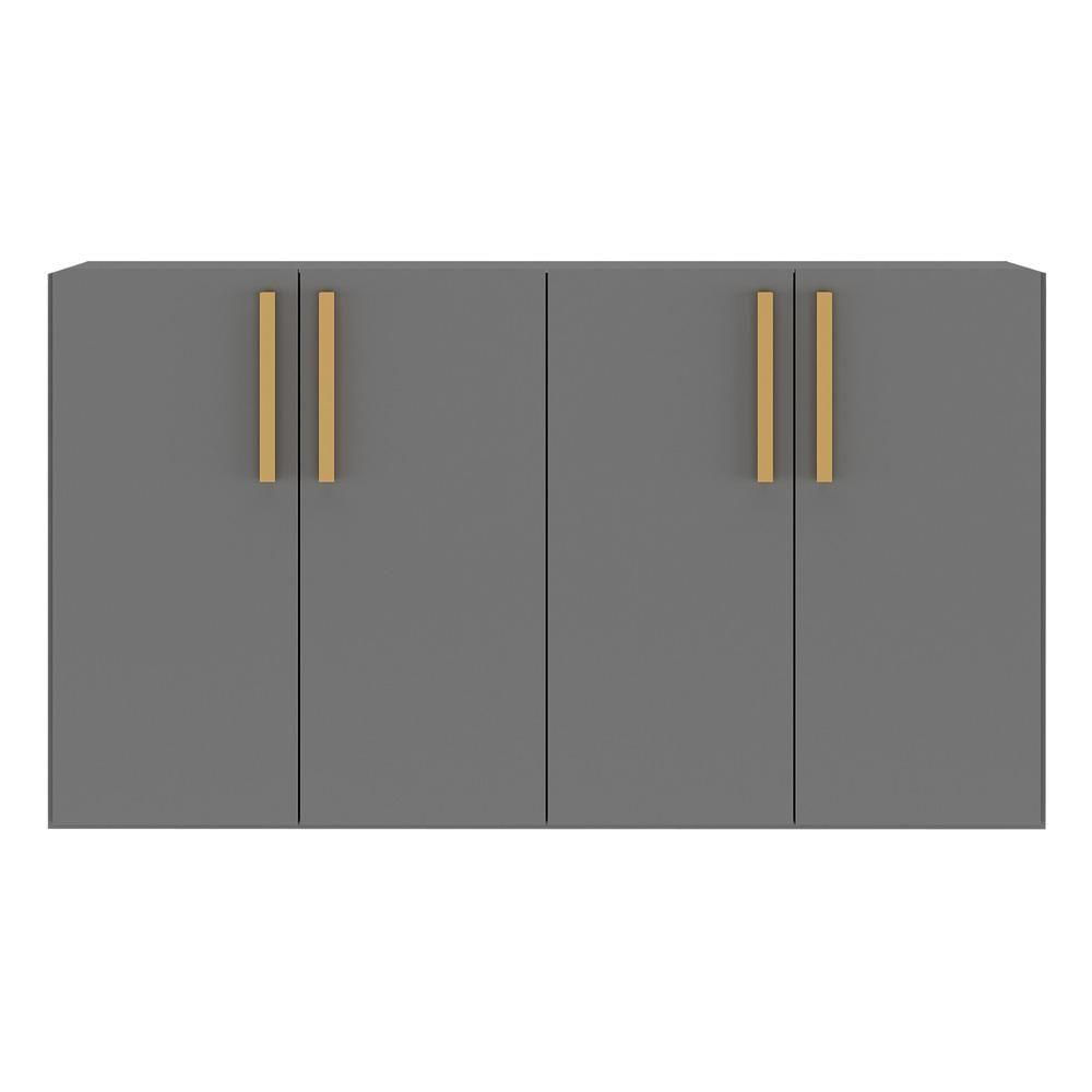 Encontraproduto.com.br - Aparador Buffet 4 Portas Suspenso Viena Multimóveis V3605