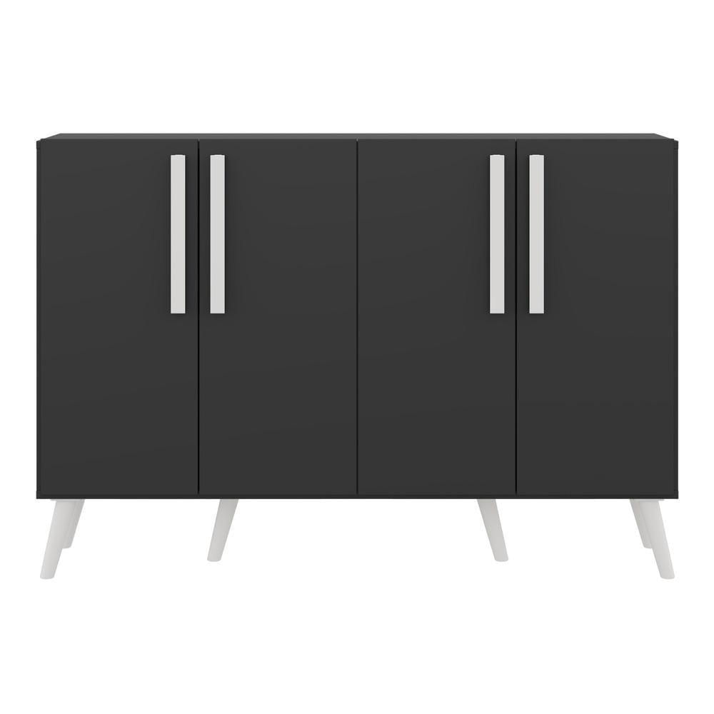 Aparador Buffet 4 Portas Retrô Viena Multimóveis V3606