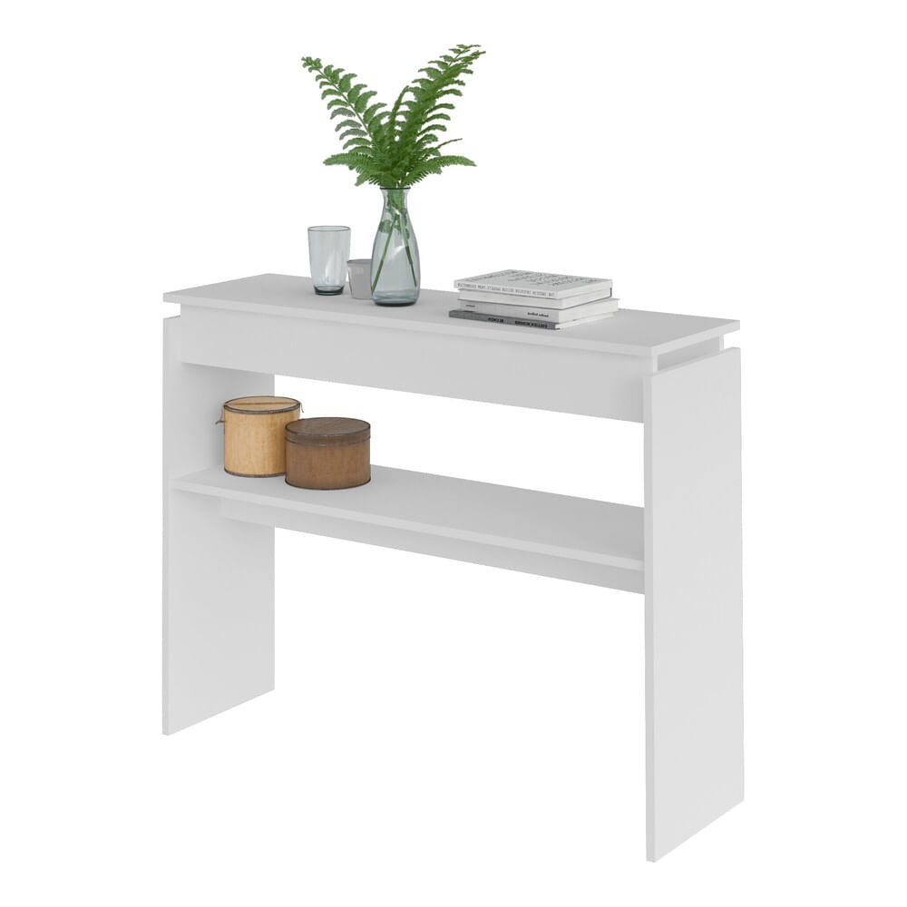 Encontraproduto.com.br - Aparador 100cm com Prateleira Multimóveis CR50028 Branco