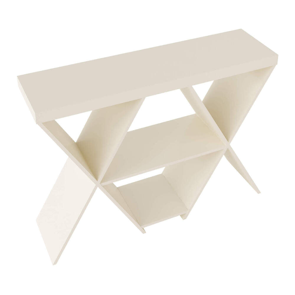 Encontraproduto.com.br - Aparador 110Cm Com Nichos Multimóveis Cr50029 Off White Off White