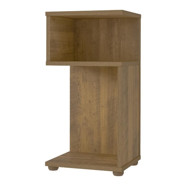 Encontraproduto.com.br - Mesa de Apoio 30cm com Nicho Multimóveis CR45133 Pinho