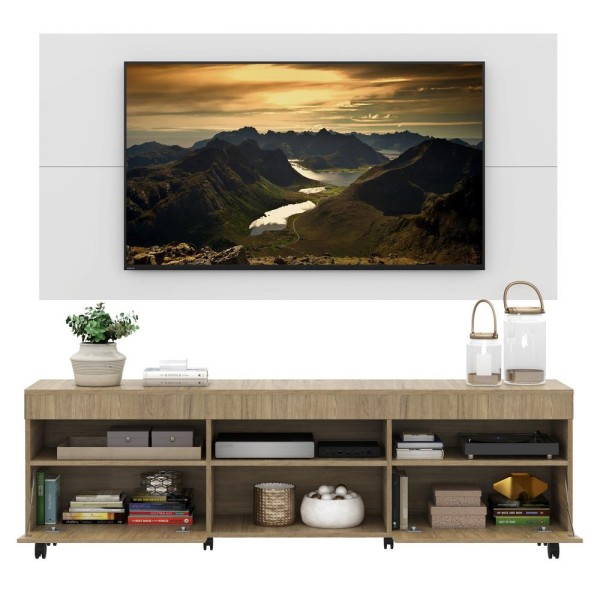 Encontraproduto.com.br - Rack Com Painel Tv 65