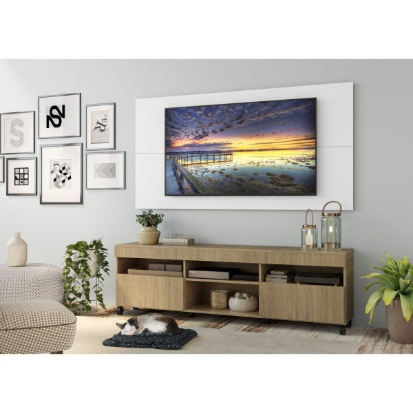 Encontraproduto.com.br - Rack Com Painel Tv 65