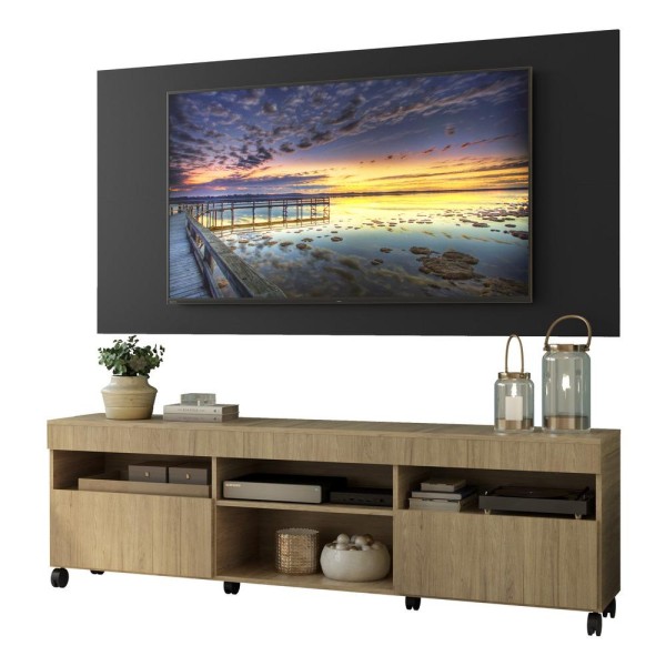 Encontraproduto.com.br - Rack Com Painel Tv 65