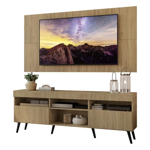 Rack Com Painel E Suporte Tv 65