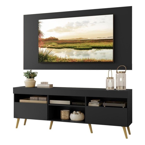 Rack Com Painel E Suporte Tv 65
