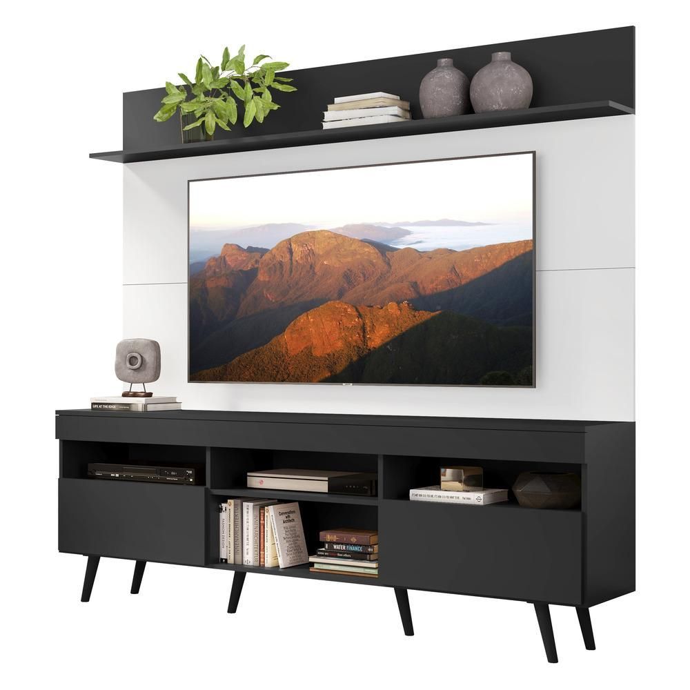 Rack Retrô Com Painel Tv 65