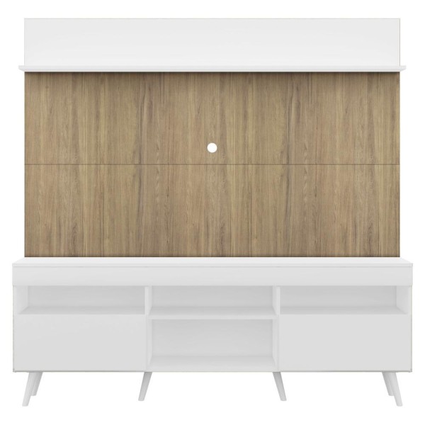 Encontraproduto.com.br - Rack Retrô Com Painel Tv 65