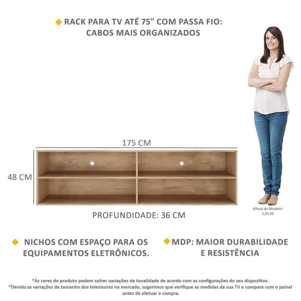 Encontraproduto.com.br - Rack Tv 75