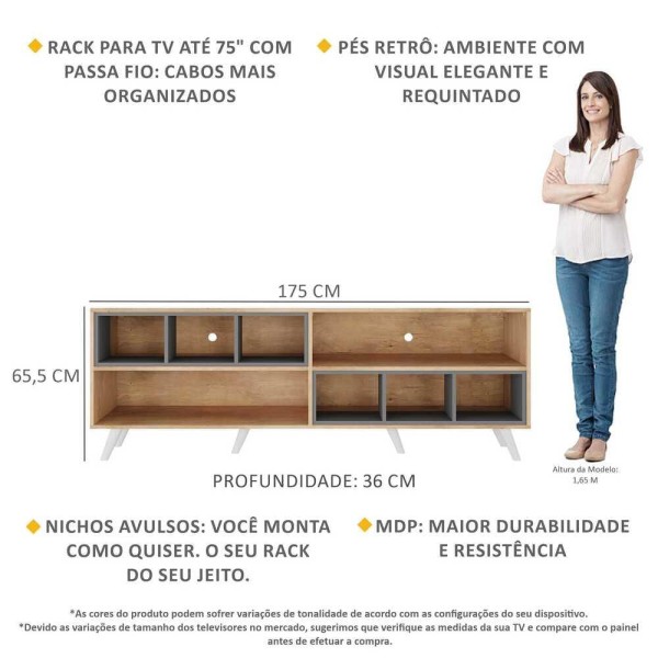 Encontraproduto.com.br - Rack TV 75