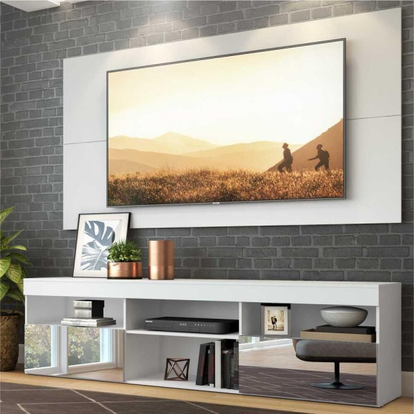 Encontraproduto.com.br - Rack com Painel e Suporte TV 65