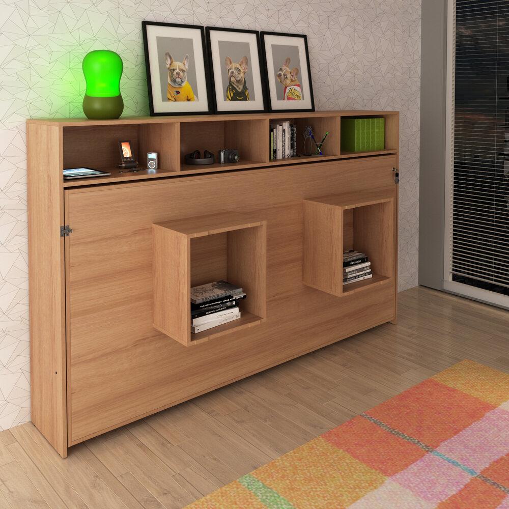 Encontraproduto.com.br - Cama Articulada Solteiro Para Colchão 88 X 188Cm Multimóveis Vcr35066 Amêndoa Amêndoa