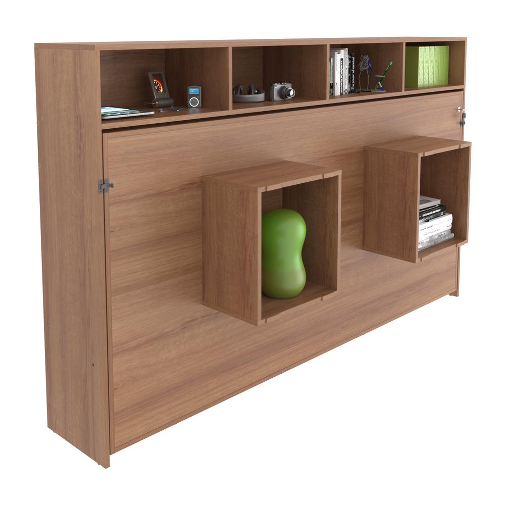 Encontraproduto.com.br - Cama Articulada Solteiro Para Colchão 88 X 188Cm Multimóveis Vcr35066 Amêndoa Amêndoa