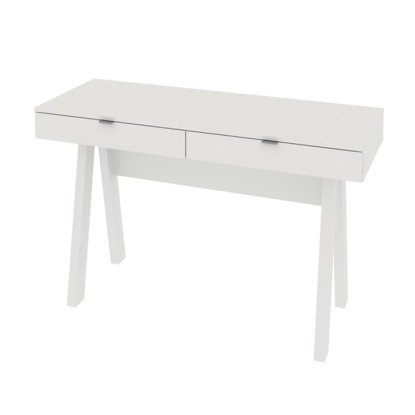 Encontraproduto.com.br - Escrivaninha Com 2 Gavetas Multimóveis Vcr25031 Branco
