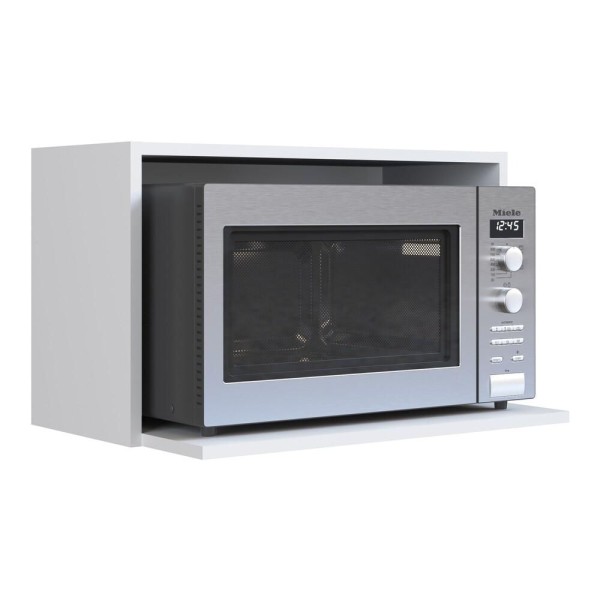 Encontraproduto.com.br - Armário Nicho Para Microondas 60cm Multimóveis Cr20093 Branco Branco