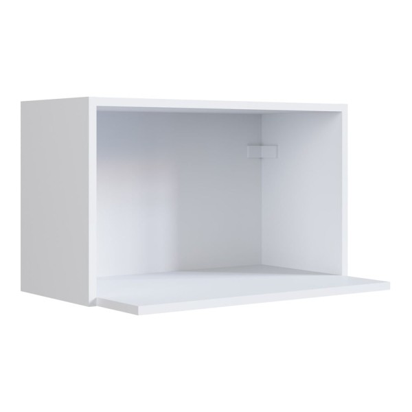 Encontraproduto.com.br - Armário Nicho Para Microondas 60cm Multimóveis Cr20093 Branco Branco