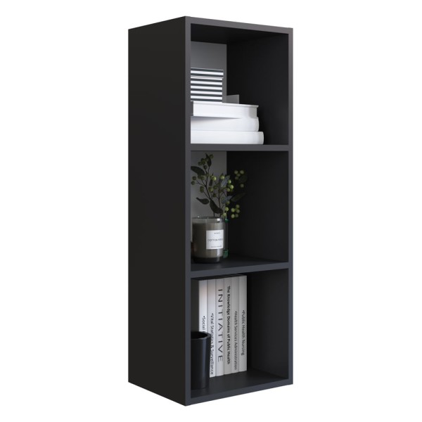 Encontraproduto.com.br - Armário Aéreo Escritório 2 Prateleiras Multimóveis CR25247 Preto