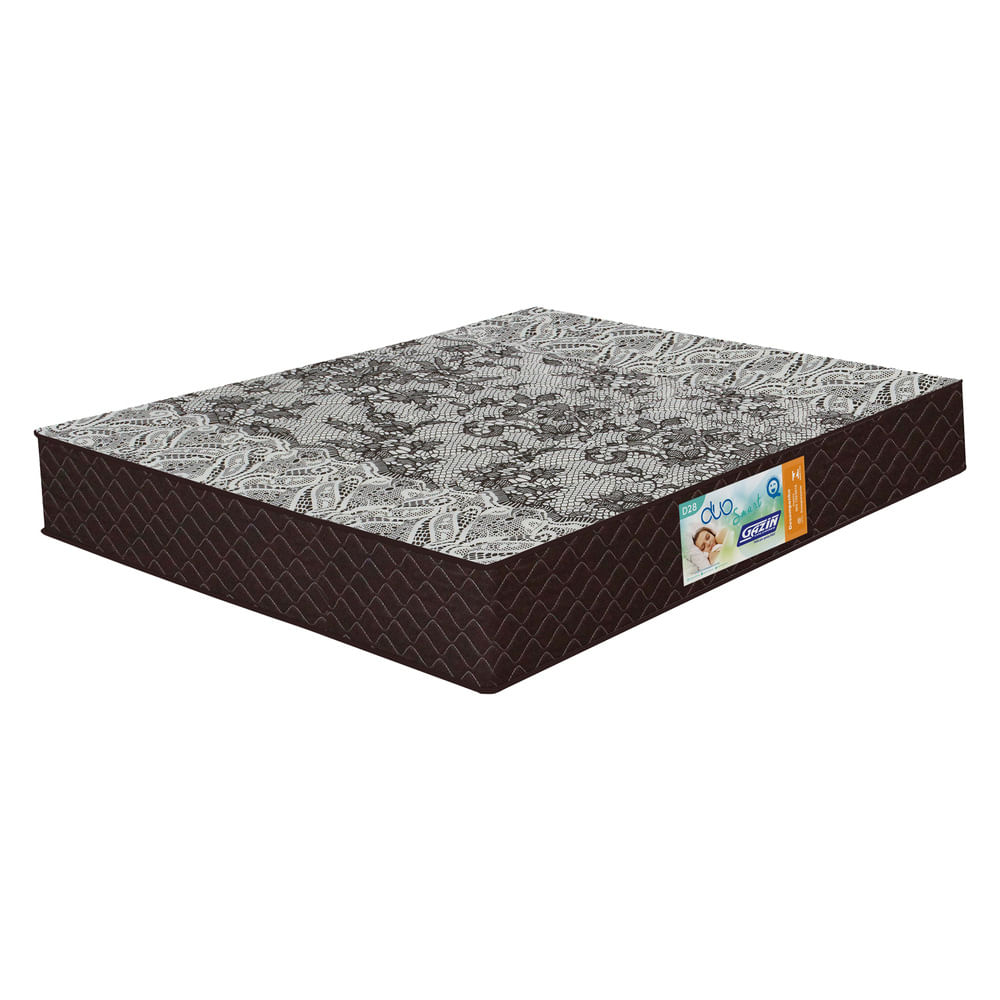 Colchão Casal Gazin 138x22x188cm - Densidade D28 Cr404b Marrom