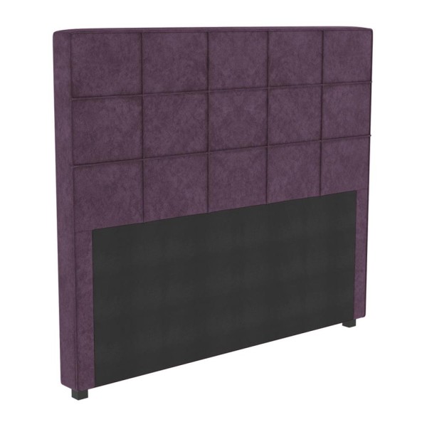 Encontraproduto.com.br - Cabeceira Estofada Casal 140cm Multimóveis CR35160 Berinjela