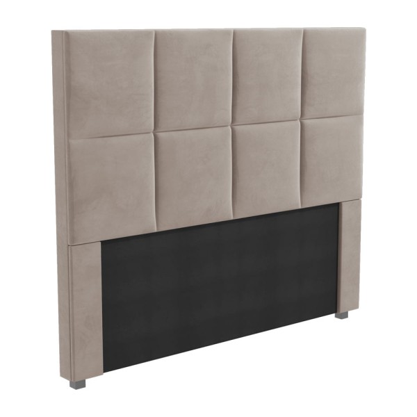 Encontraproduto.com.br - Cabeceira Estofada Casal 140cm Multimóveis Cr35165 Cinza Cinza
