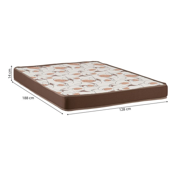 Encontraproduto.com.br - Colchão Viúva Kappesberg (128x188x14) D23 Pillow Euro In Cr435c Bege Bege