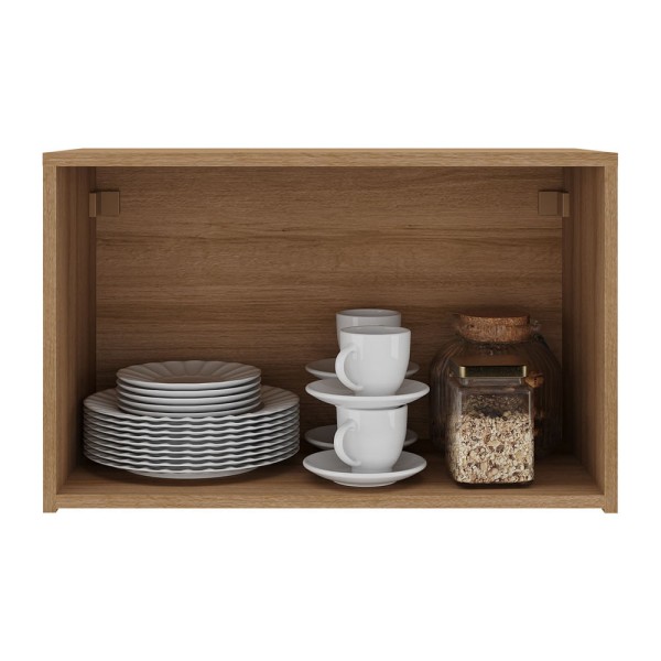 Encontraproduto.com.br - Armário de Cozinha Aéreo 2 Portas Multimóveis MP2154 Rustic