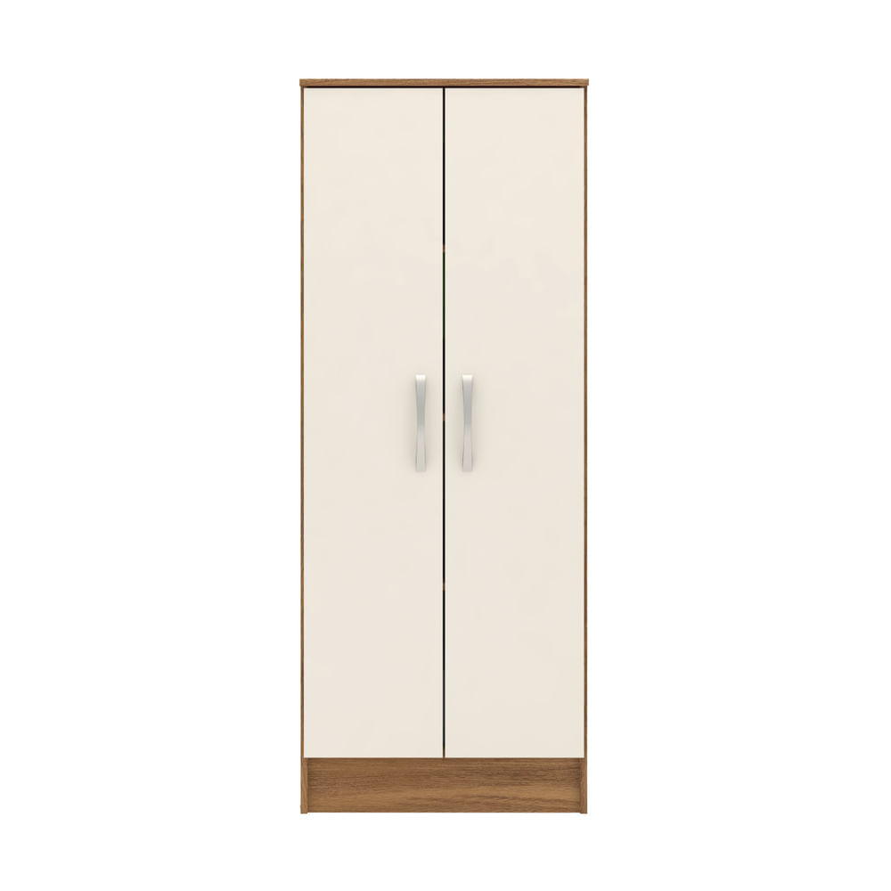 Encontraproduto.com.br - Sapateira com 2 Portas Multimóveis CR35178 Amêndola/Off White