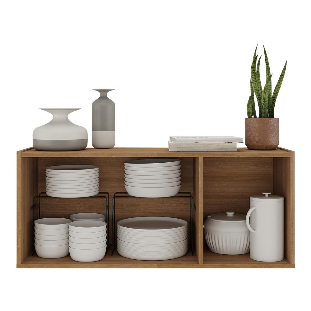 Encontraproduto.com.br - Aparador Buffet Suspenso 3 Portas Multimóveis Mp8001 Rustic Rustic