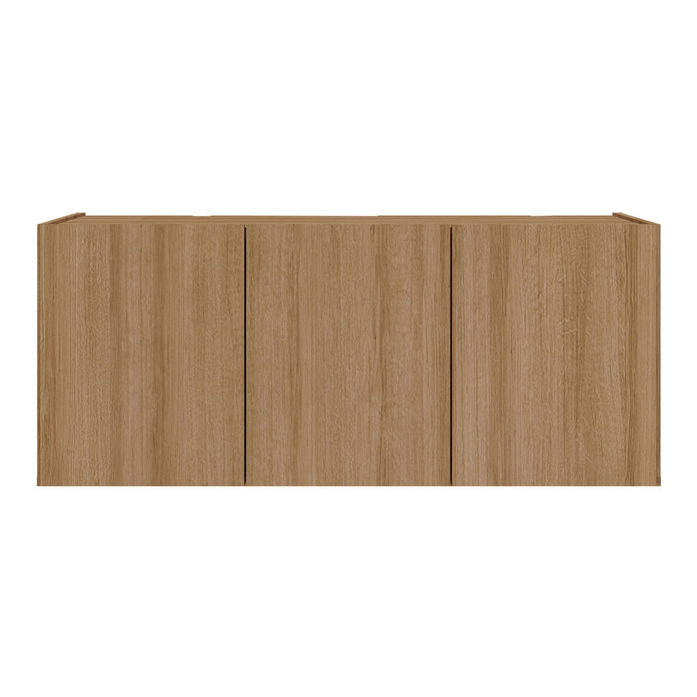 Encontraproduto.com.br - Aparador Buffet Suspenso 3 Portas Multimóveis Mp8001 Rustic Rustic