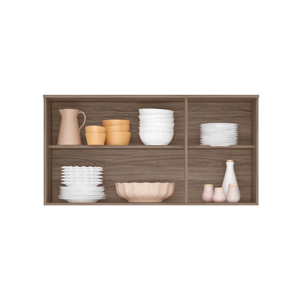Encontraproduto.com.br - Armário Aéreo 120cm Com 3 Portas Multimóveis Cr20261 Cor Branco