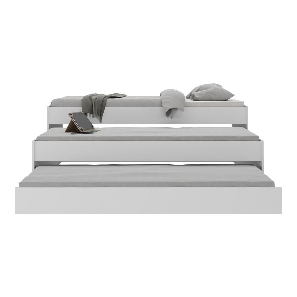 Encontraproduto.com.br - Tricama Para Colchão 88x188cm Marshmallow Multimóveis Bb0739 Branco Branco