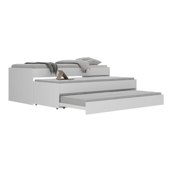 Encontraproduto.com.br - Tricama Para Colchão 88x188cm Marshmallow Multimóveis Bb0739 Branco Branco