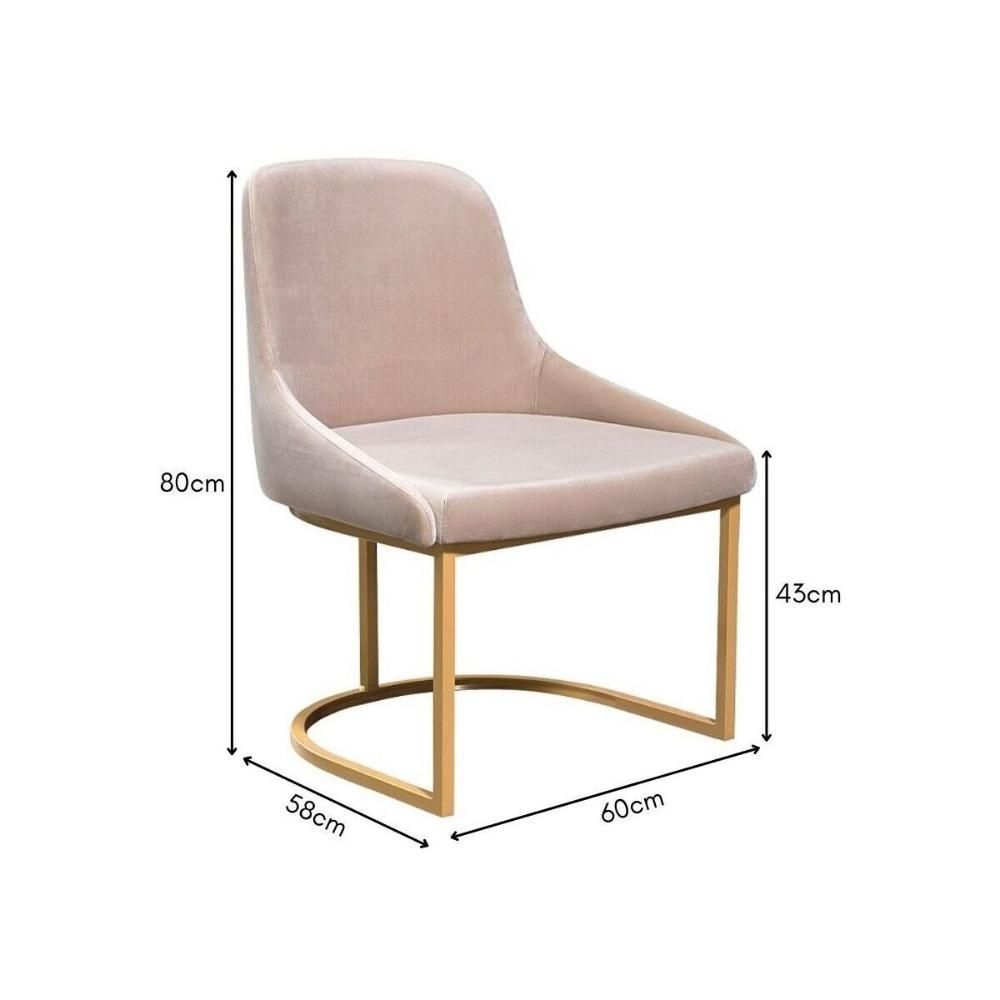 Encontraproduto.com.br - Poltrona Estofada Decorativa Pés De Ferro Multimóveis Cr7011 Creme Creme